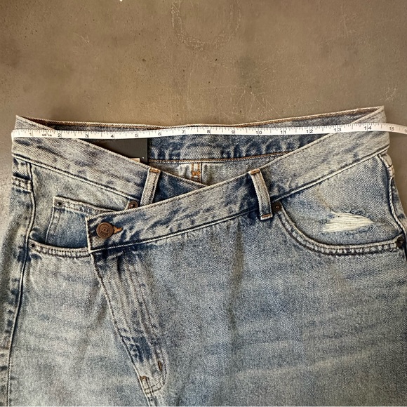 Cheap Monday • Denim Mini Skirt - Picture 7 of 9